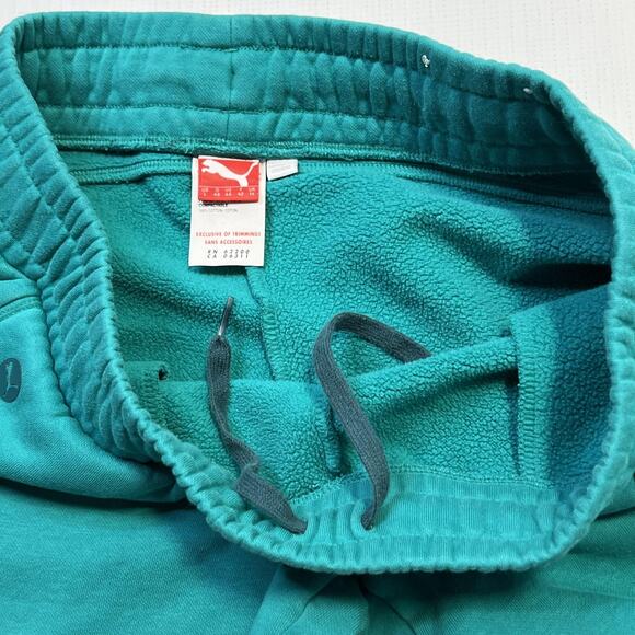 Puma Hoodie Sweatshirt Pants Set Womens Large Pullover Low Rise Tracksuit Logo - Picture 14 of 16